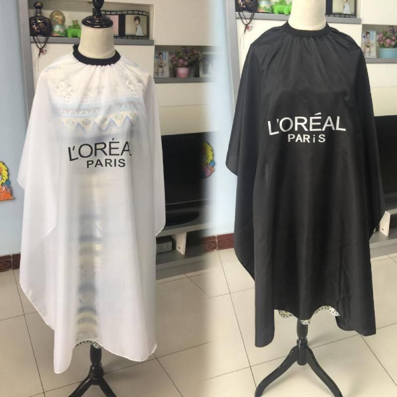 Salon Haircut Apron With Waterproof Polyester Fabric For Barbers And Hairdressers