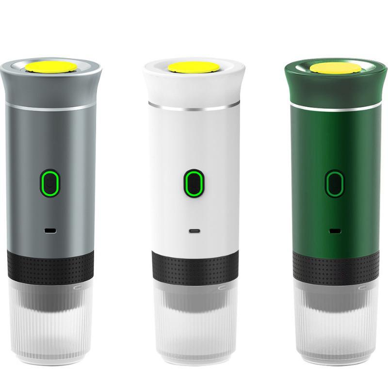 Compact Electric Espresso Maker for Home and Outdoor Use