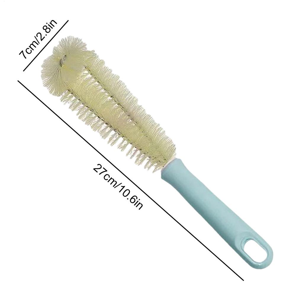 

Water Bottle Brush Detachable Water Bottle Washer Brush Multipurpose Portable Cup Scrubber For Tumbler Glasses Flasks Mugs синий