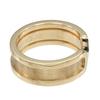 CARTIER 2C Ring K18 yellow gold #4.5(US Size) 6.52g Women Used