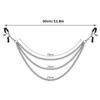 Multiple Colors Nipple Clip With Chain Stimulator Accessories Clitoris Clamps Slave Adult Games Body Clamps Bondage Nipple