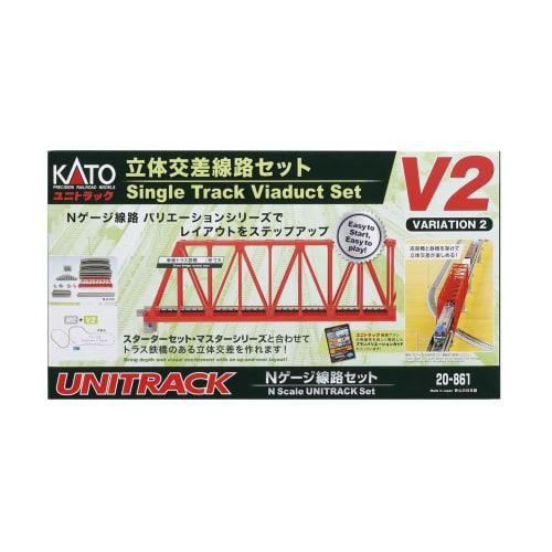 KATO N Gauge Inner Double Track Endless Set V2 20-861 Model Railroad Track Set