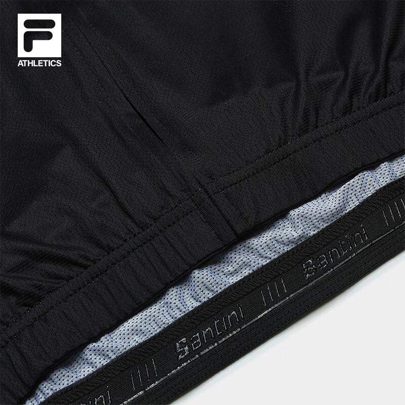 FILA Men's Slim Fit Cycling Short-Sleeve Knit Top
