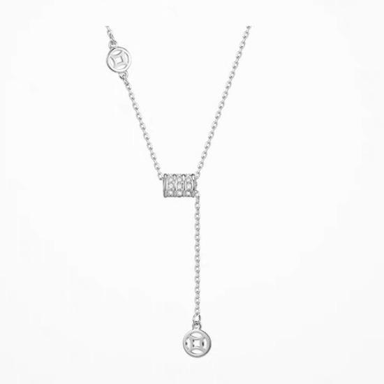 Small Waist Necklace Women's Sweater Chain Light Luxury Niche Design Sense Collarbone Neck Chain