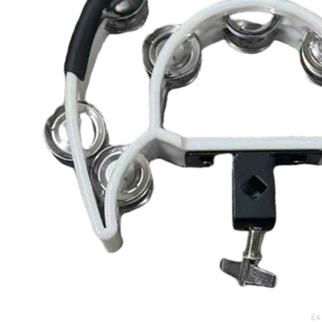 Double Row Tambourine Cymbal Hi Hat Music Rhythm for KTV Ensemble Creative