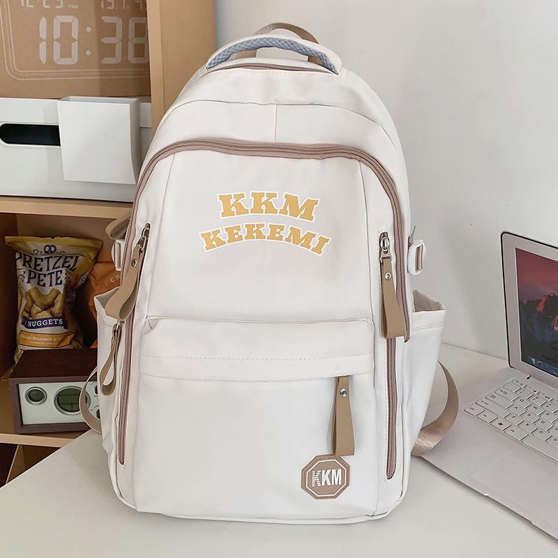 School bag children elementary school students girls junior high school students alphabet backpack college students