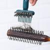 1 Pcs Hair Brush Cleaning Tool 2-In-1 Comb Cleaning Brush Comb Cleaner Brush Mini Hair Brush Remover For Removing Hair Dust Home And Salon Use