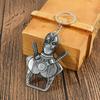 Superhero Metal Keychain Bag Avengers Pendant Thor Hammer Deadpool Spiderman Iron Man Captain America Keyrings for Carry Mini Lightweight Portable