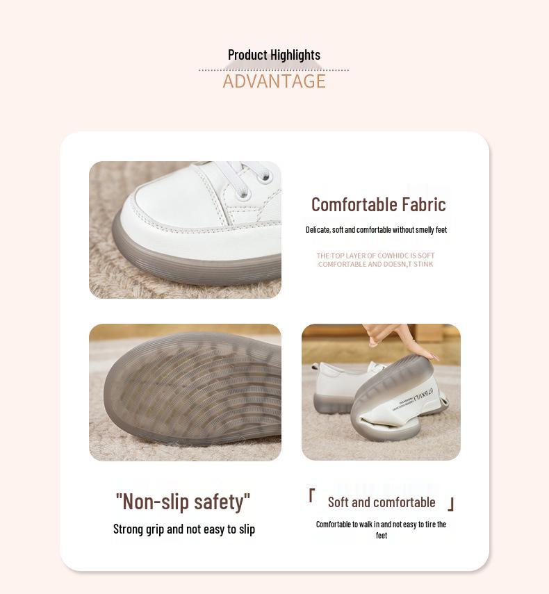 Women's Soft Sole Slip-On Lace-Up Casual Flat Shoes