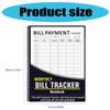 Monthly Bill Payment Tracking Planner with Visual Progress Charts Effective Financial Management or Cleaning Schedule