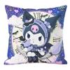 Kuromi Double Sided Print Decorative Pillowcases Cushion Covers for Sofa Bedroom Decoration for Bedroom Home Decor Items Y2K