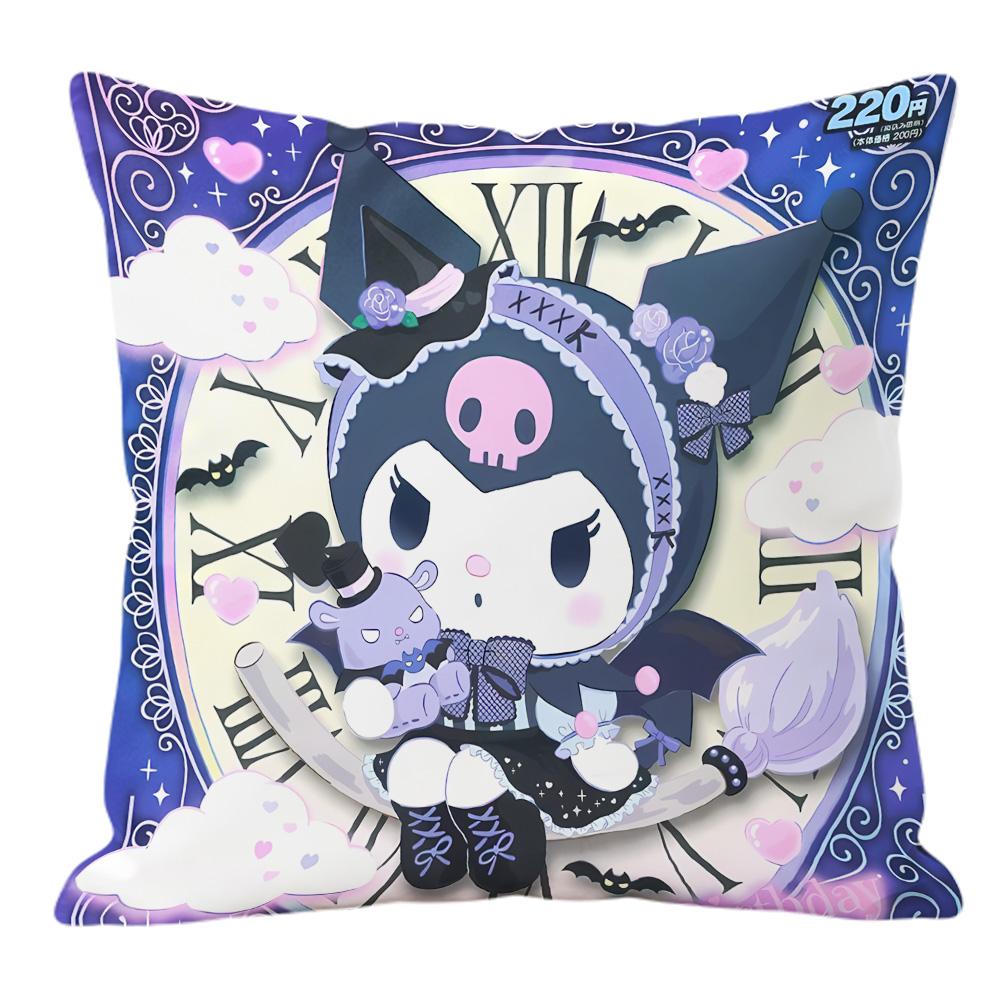 Kuromi Double Sided Print Decorative Pillowcases Cushion Covers for Sofa Bedroom Decoration for Bedroom Home Decor Items Y2K