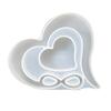 Picture Frame Resin Mold,Heart Silicone Mold for Epoxy Resin,Epoxy Casting Mold DIY Photo Frame Art Crafts Home Decors