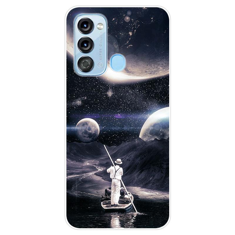 For itel Vision 3 Vision3 Veske Myk Silikon Bakdeksel Tegneserie Telefonveske Mote