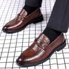 Natural Gumrukfree Genuine Leather Official Men's Formal Shoes Business Social Shoe Male Casual Elegant and Classic 39 Clothing