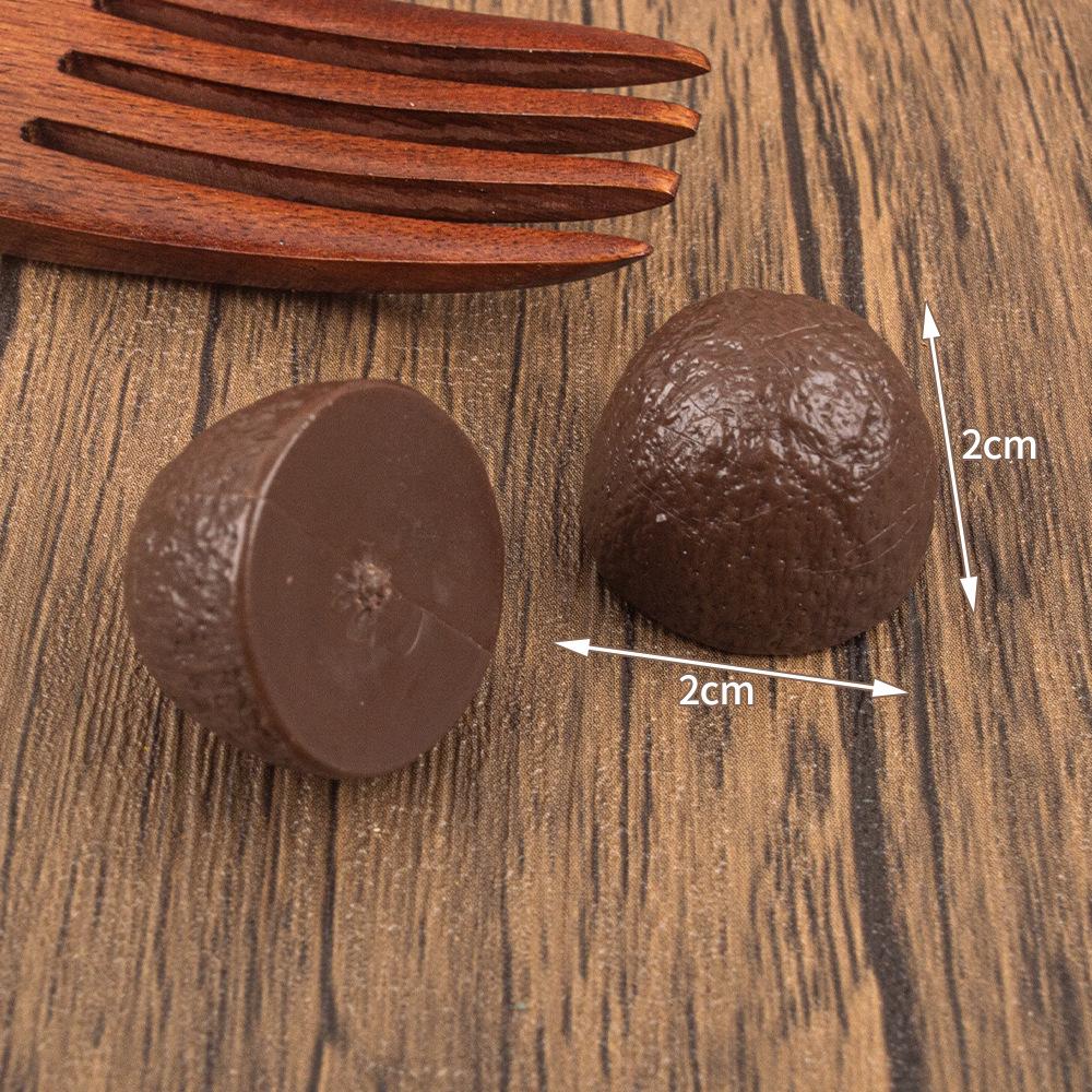 Chocolate Dessert House Miniature Toy DIY Phone Case Material for Kids