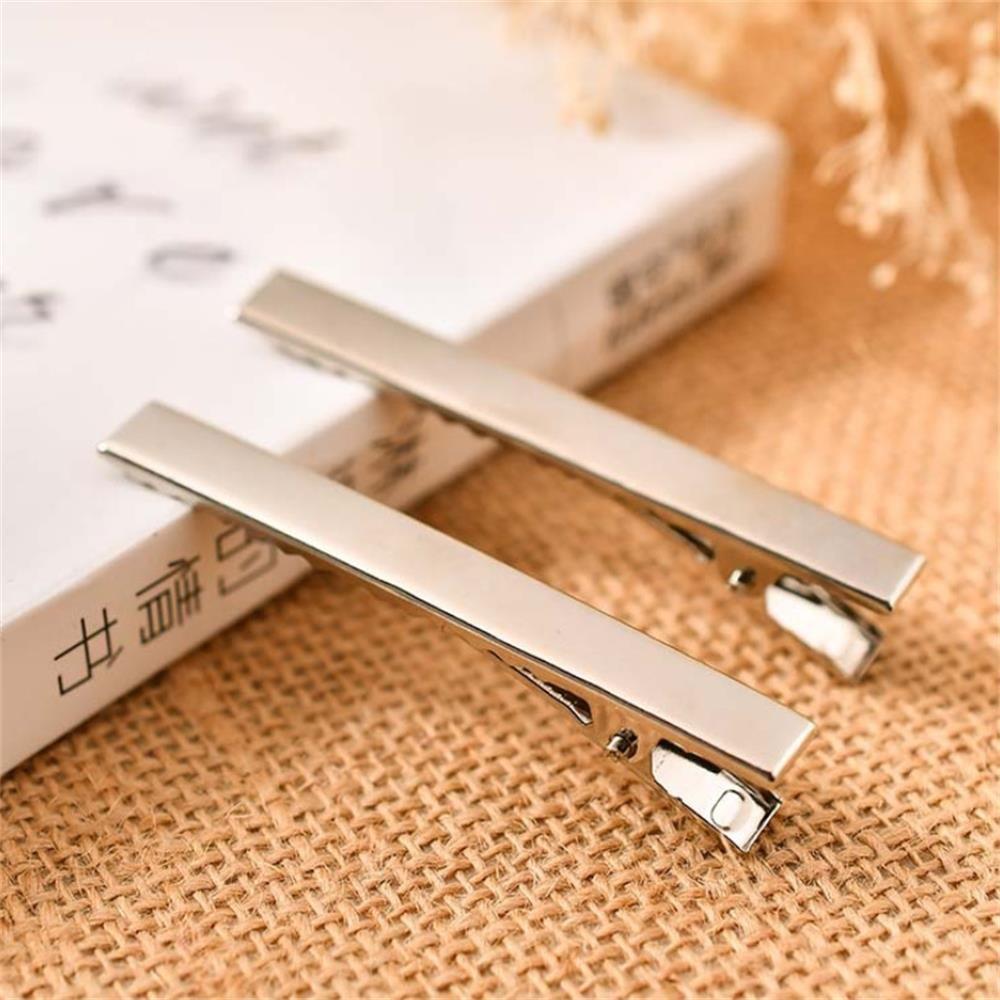 50Pcs Gift Hair accessories DIY Hairpin Crocodile Clamp Alligator Hair Clips Duckbill Clip