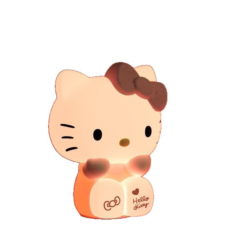 Hello Kitty Night Light: Creative Pat Light Ornament for Living Room/Bedroom, Sleep Companion, Ideal Gift for Girls and Children