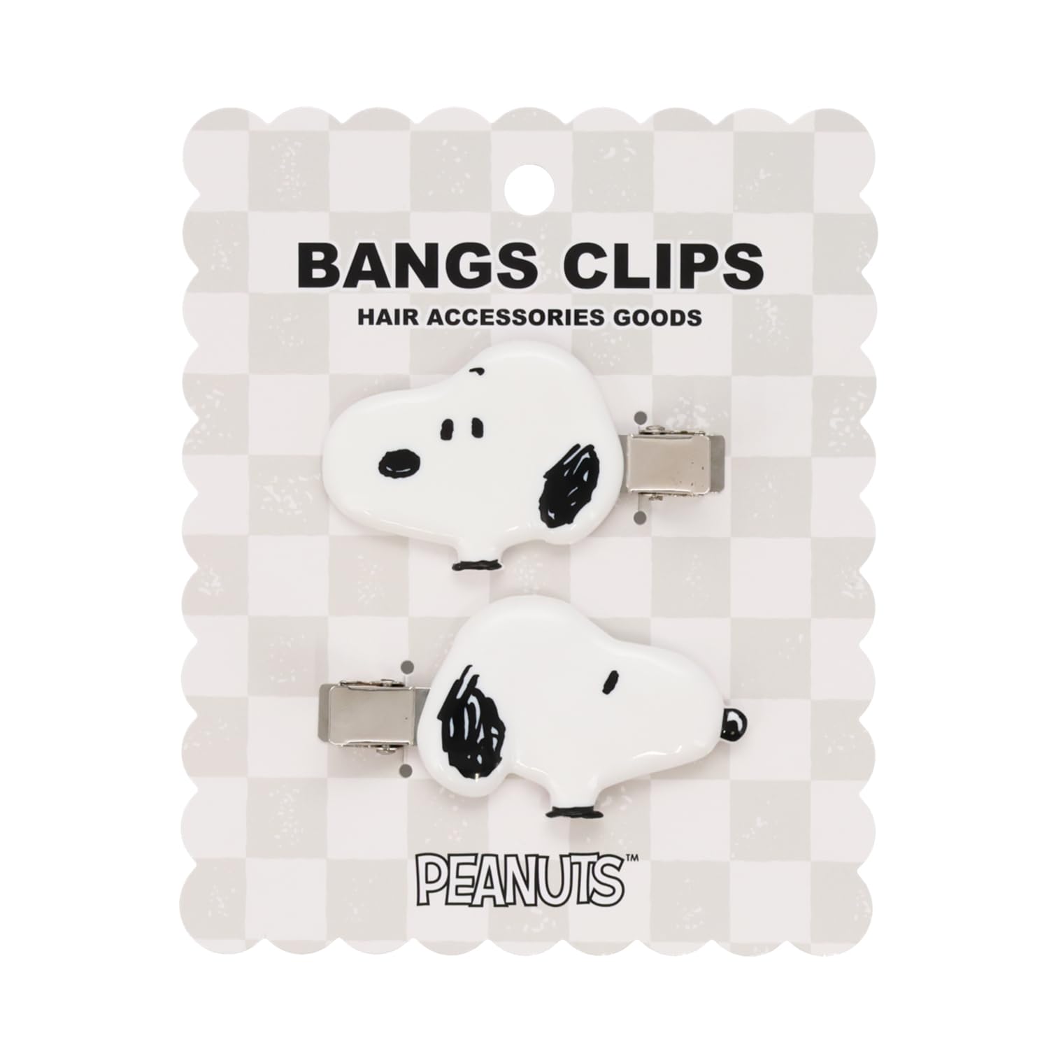 Shobido Snoopy PEANUTS Hair Accessory Bangs Clip SN34954 - Snoopy A