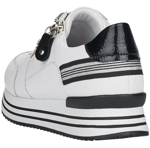 Women's Slip-ons Remonte Dorndorf Platform Sneakers White Black