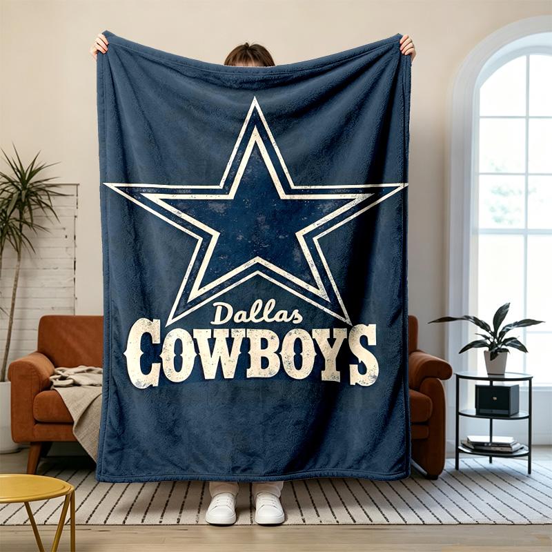 Dallas Cowboys Soft and Comfortable Flannel Suitable for Sofas Living Rooms Outdoor Camping Travel and Also Makes a Great Anniversary Gif