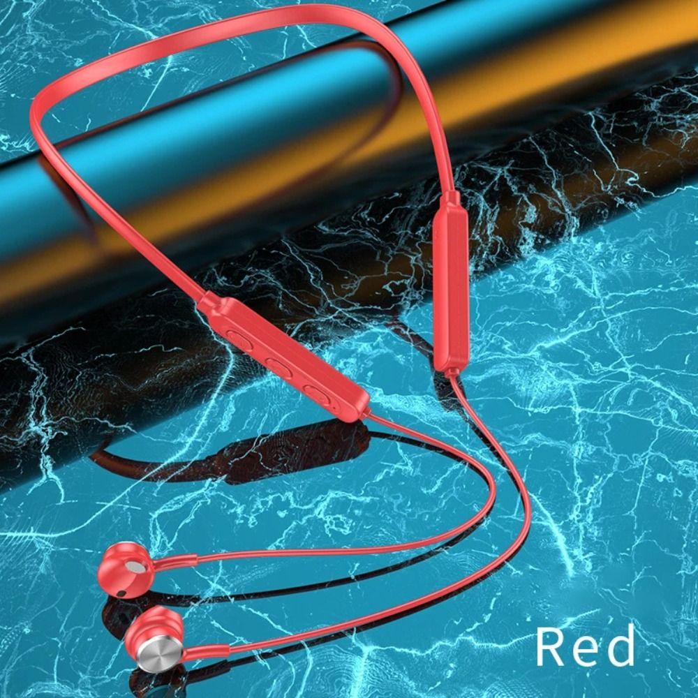 Magnetic Suction Wireless Bluetooth Earphones with Mic Sports Headsets Neckband Headphones  Outdoor