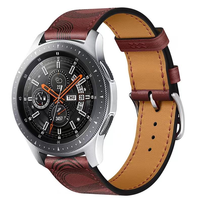 20mm 22mm Leather Strap for Samsung Galaxy Watch 7/6/5/pro/4/Classic 44mm 40mm Bracelet Belt Huawei GT-6-5-4-3-2-Pro 46mm Strap