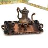 1 Set Diy Accessories Dollhouse Miniature Tableware Porcelain Simulation Mini Retro Tea Cup Set Playhouse Toys
