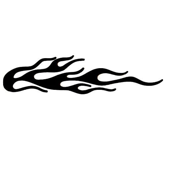Car Sticker Flame Totem Body Decoration Sticker 3D Three-dimensional Flame Totem Car Decoration Accessory Sticker