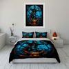 Witch Costume Set For Cosplay Exquisite Three-Piece Bedding Set Gift For Kids And Adults