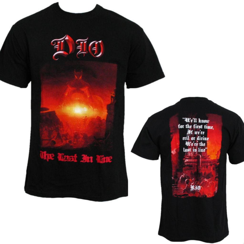 Camiseta de Algodão com Gráfico Retro Dio Unissex Verão Manga Curta Marca de Moda Camiseta Casual de Luxo Camisetas Vintage