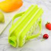 Ice Cube Mold with Lid Food-Grade Silicone Ice Cube Maker BPA-free Easy-Release One Click Removal Ice Tray for Freezer