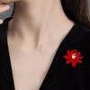 Lotus-Brosche, Hochwertige Exquisite Perlenbrosche für Damen, Brosche mit Nischen-Design-Gefühl