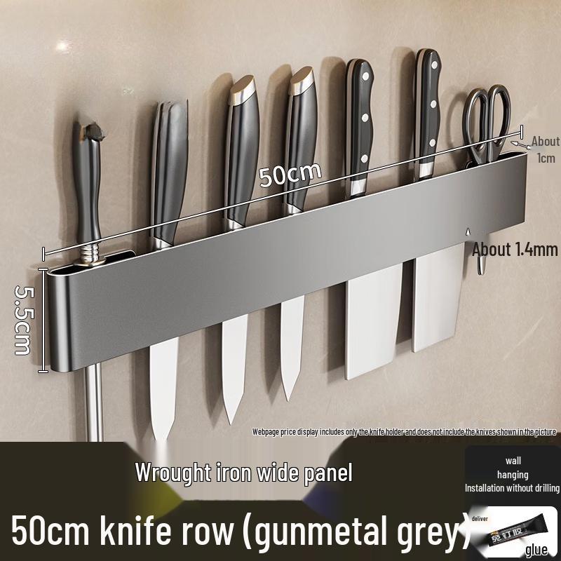 

Youshu Wall-Mounted Punch-Free Kitchen Knife Rack