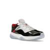 Air Jordan 11 CMFT Low Weiß Schwarz Universität Rot Herren Sneakers DO0613-160