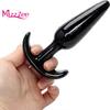Mizz Zee 4-teiliges Analplug-T-Bar-Basis-Po-Flirt-Massagegerät für Paar-Masturbationssex
