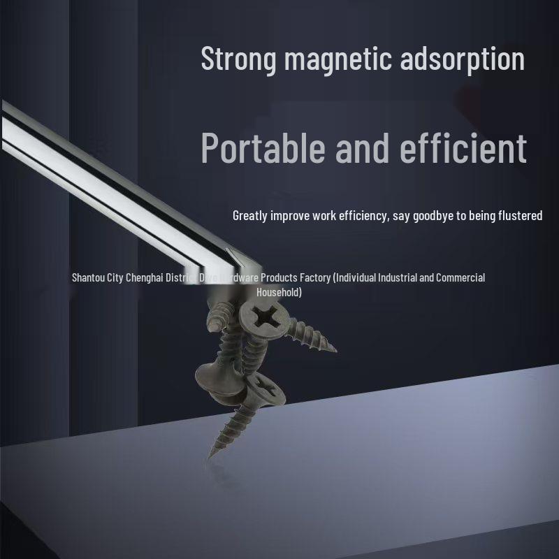 6mm Crystal Color Phillips Flathead Magnetic Screwdriver with Two-Color Strip