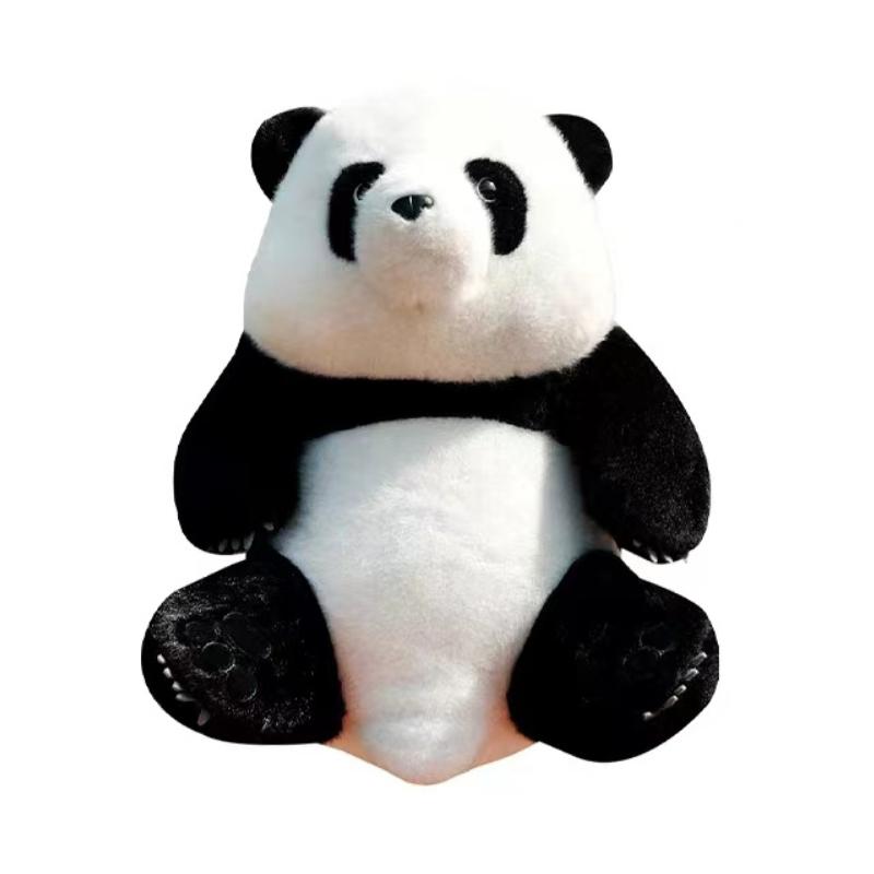 

30/40/50 см Милая большая гигантская панда Хуахуа плюшевая мягкая игрушка кукла панда подушка мультфильм кавайная панда подушка для девочек подарки 30cm