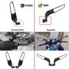 For Yamaha XMAX 250 XMAX 300 XMAX 400 X-MAX 250 Motorcycle Wind Wing Side Rearview Mirror Adjustable Rotating Accessories