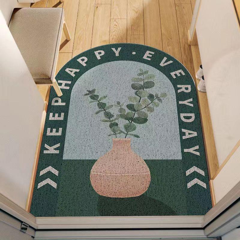 Entrance Doormat Bedroom Bath Living Room Mat Hallway Corridor Entrance Rug Non-Slip Mat Carpet