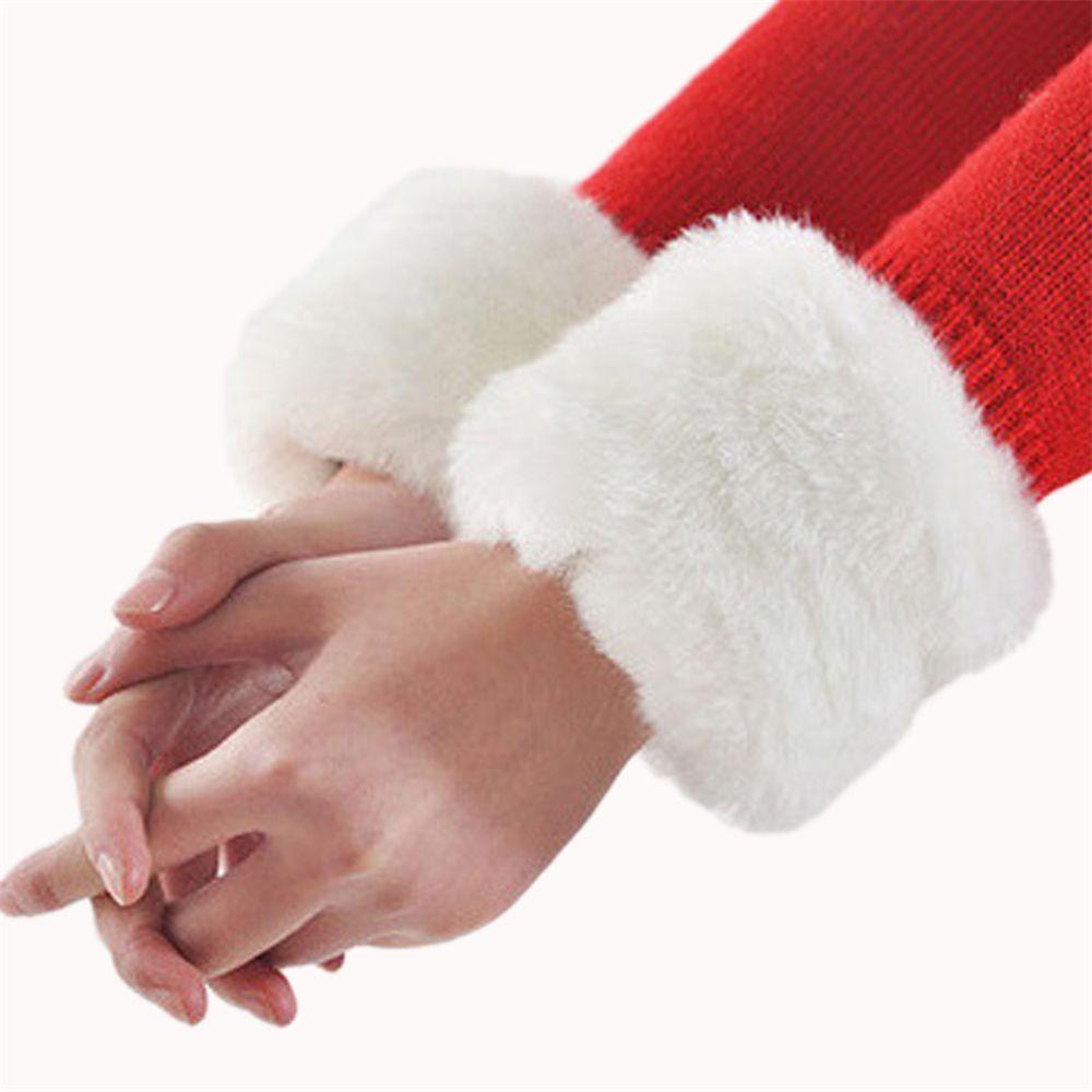 Accessories Oversleeve Wrist Furry Wrist Cuff Faux Fur Wrist Cuffs Warm Furry Wristbands Arm Warmer