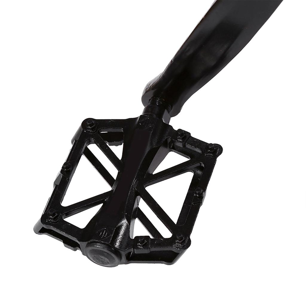 זוג פדלים לאופניים מאלומיניום קל משקל נגד החלקה לאופני הרים/כביש(שחור)