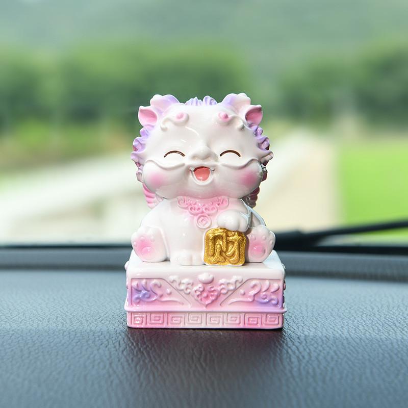 Creative Pixiu Resin Figurine With Cartoon Design For Home Office Decor And Gift Giving