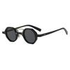 Steampunk Round Sunglasses Vintage Punk Luxury Brand Designer UV Protection Outdoor Driving Metal Hip Hop Sun Glasses