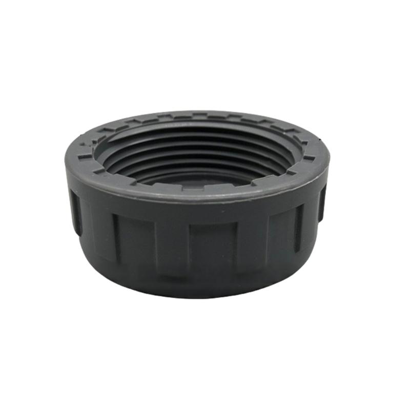 Aquarium Fish Tank Water Tube End Plug Female Thread PVC End Caps Garden Irrigation Pipe End Caps Easy To Install