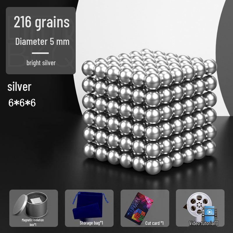 Buck Ball 1000: Magnetic Balls & Sticks Educational Set for Decompression & Creativity