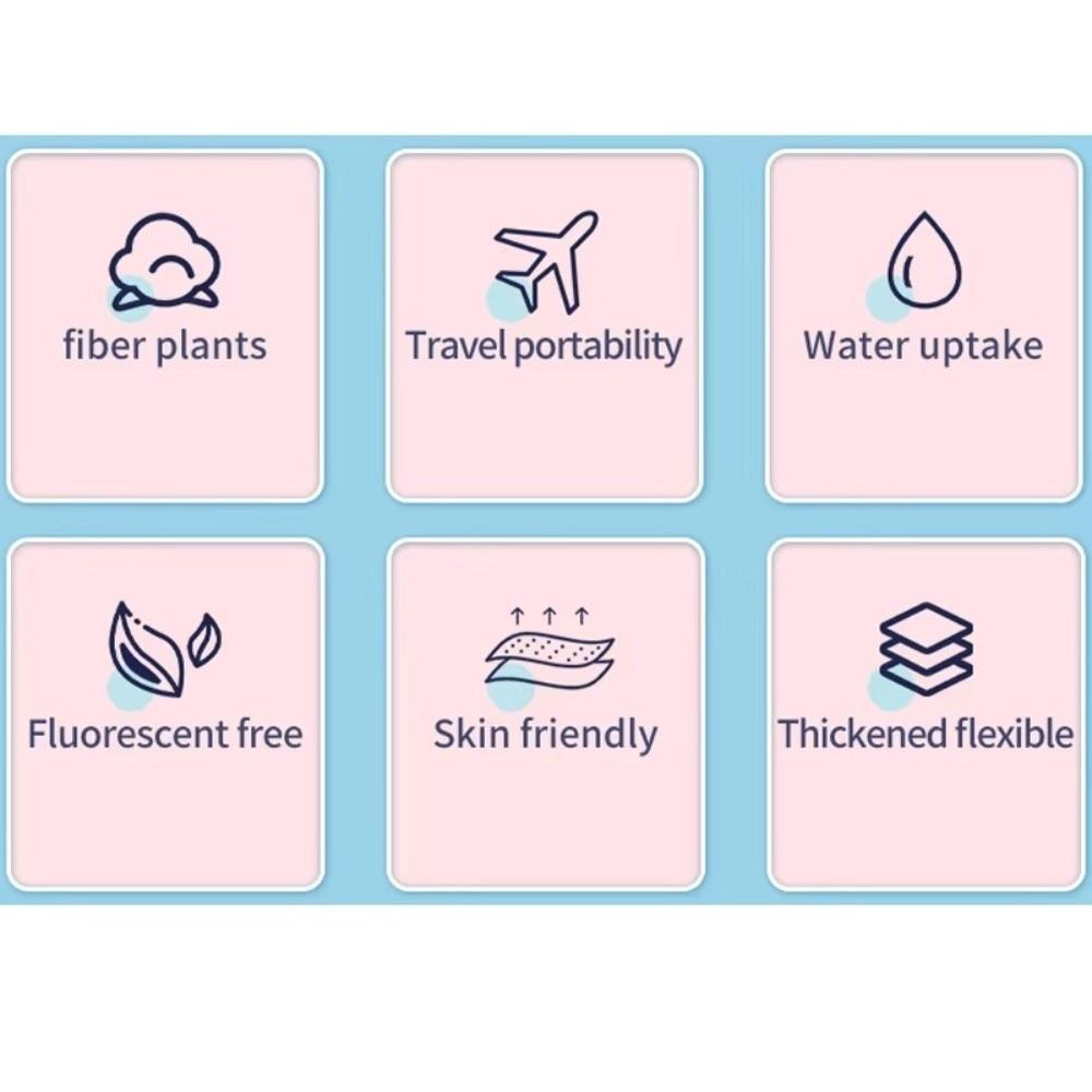 Portable Compressed Towels Soft Fabric Portable Towels New Disposable Face Towels  Camping