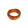Bohemian Translucent Acrylic Bangle Europe American Style Smudged Hand Ring  Women