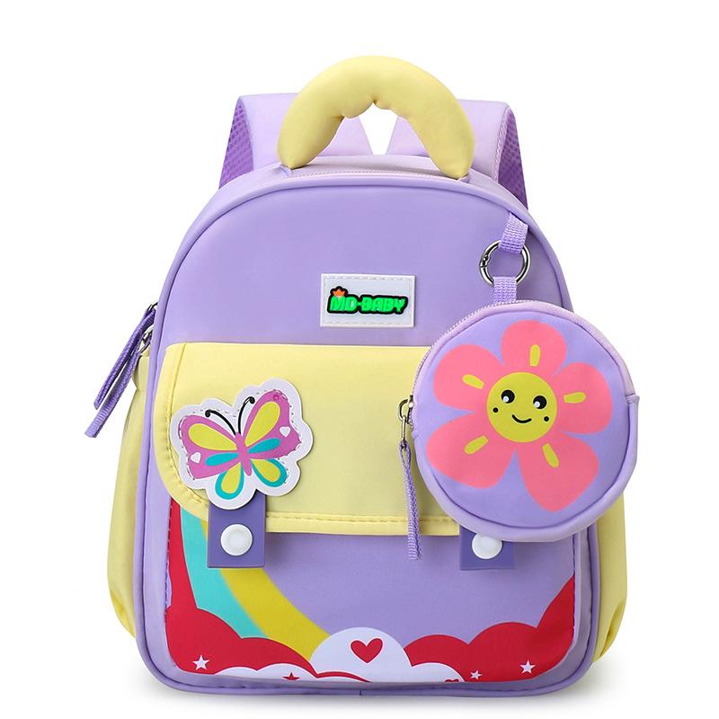 Children'S Backpack, Kindergarten Boys And Girls Schoolbag, Personalized Foreign Style, Light Leisure Children'S Backpack