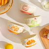 Cute Cartoon Hand Drawn Ceramic Bowls Household Daily Restaurant Homehold Tableware Noodles Rice Breakfast Milk Oats Fruit Bowl
